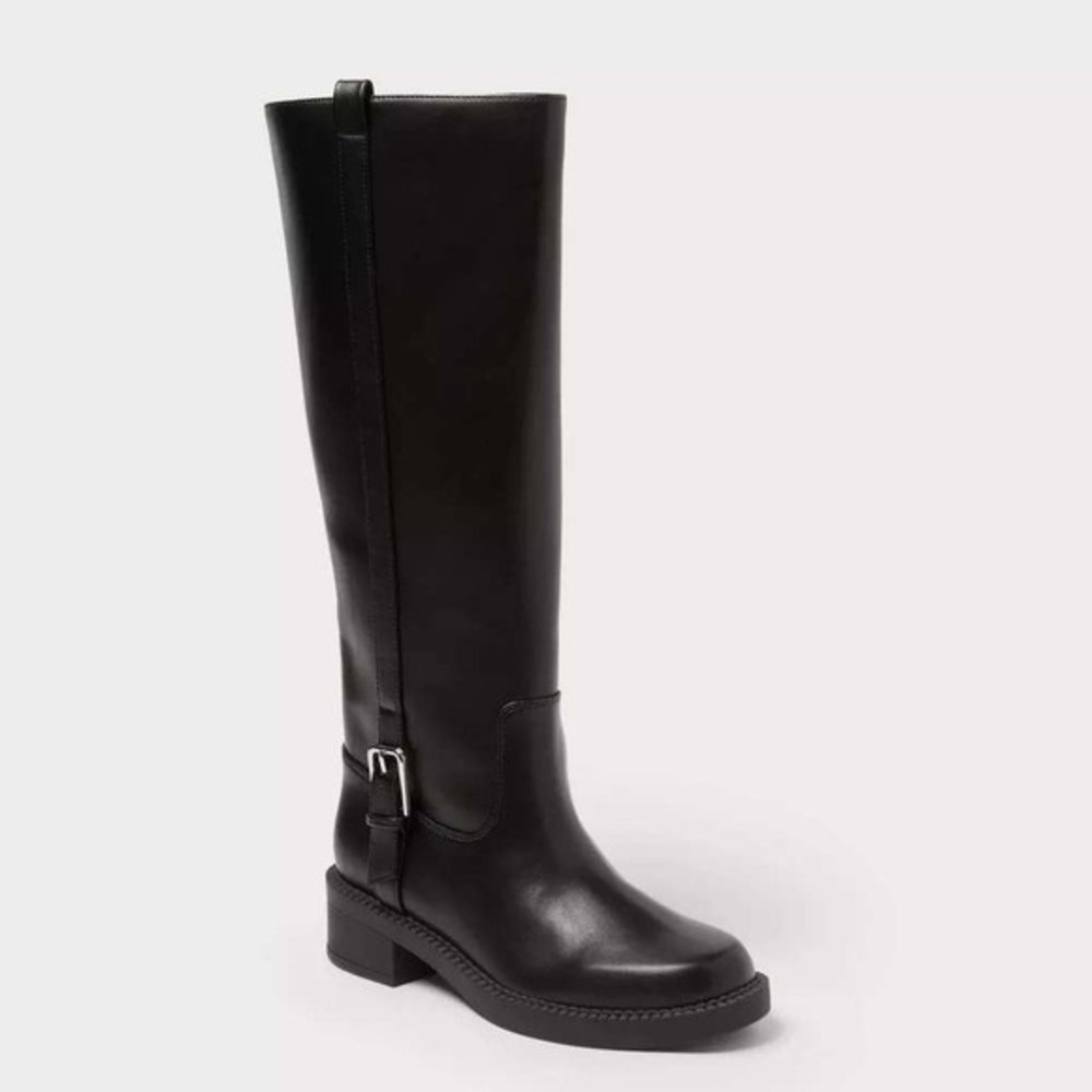 Women's A New Day Hattie Knee High Boots Black Size 8 New With Tags